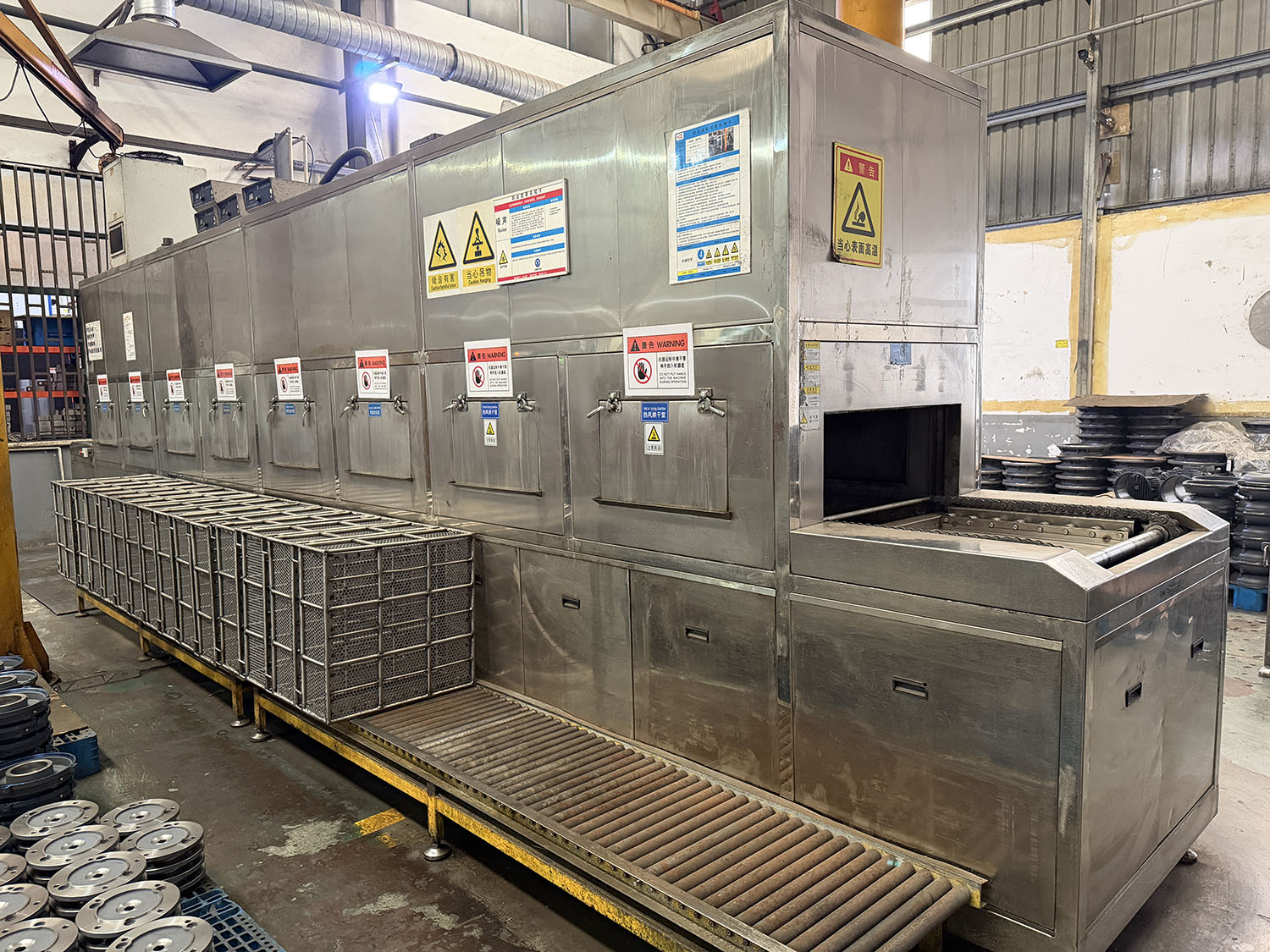 Ultrasonic Cleaning Line